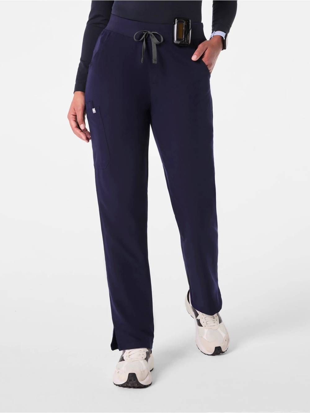Figs Kade Straight Leg Scrub Pants Navy Blue Women’s Size XL Tall